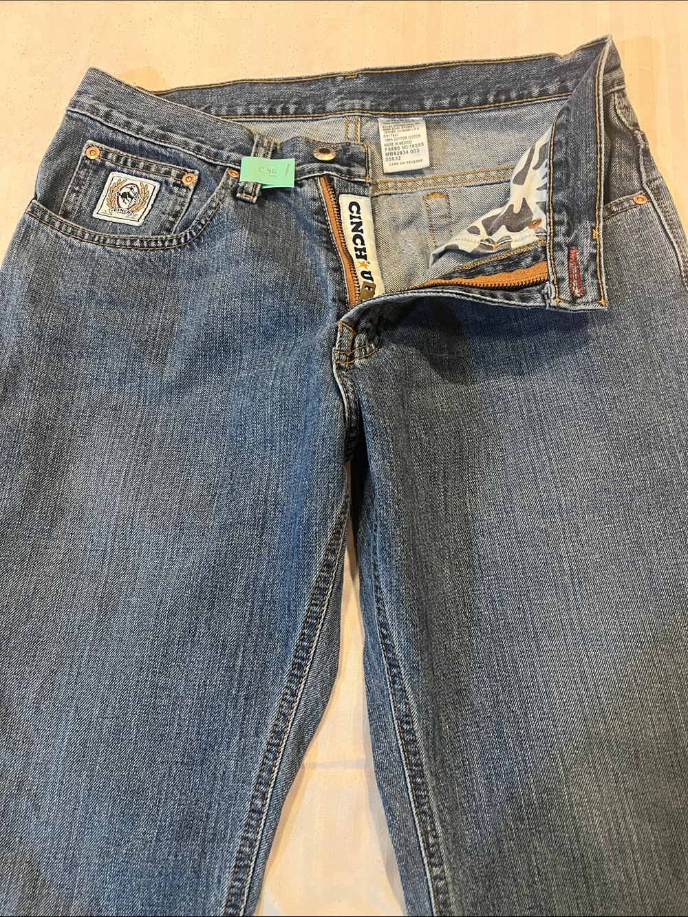 Cinch White Tag Men’s Blue Denim Jeans